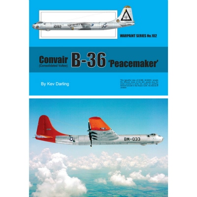 No.102 コンベア B-36 ピースメーカー|洋書|書籍＆DVD