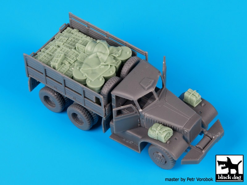 T72089 ダイヤモンド T968 カーゴトラック 積荷セット | ブラック