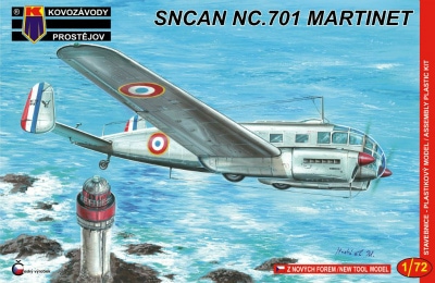 KPM0054 SNCAN NC.701 マルティネ|大戦後の飛行機モデル|飛行機