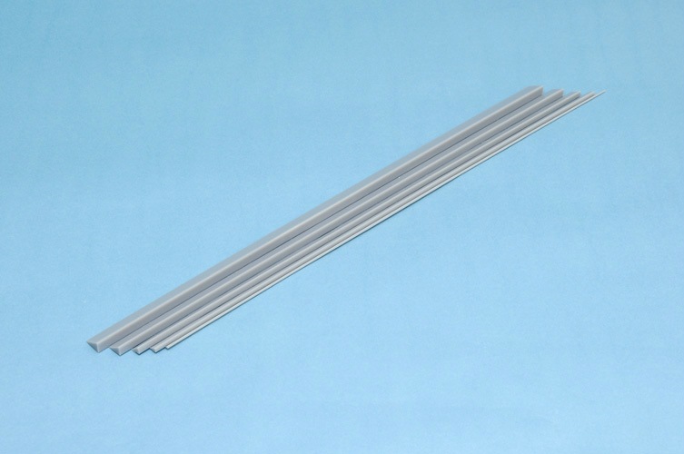 OM-363 プラ材料【グレー】三角棒2 3.0mm|素材|ツール＆マテリアル