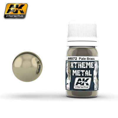 AK672 エクストリームメタル・ペイルブラス|塗料|ツール＆マテリアル