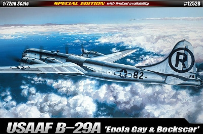 12528 B-29A スーパーフォートレス エノラゲイ & ボックスカー|第二次大戦の飛行機モデル|飛行機