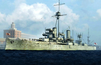 06706 英海軍 戦艦 ドレッドノート 1918|第一次大戦以前の艦船モデル|艦船