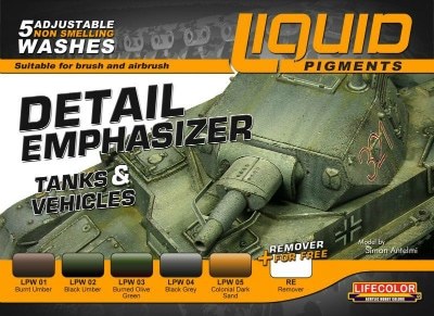 【再入荷】LP01 リキッドピグメント DETAIL EMPHASIZER|塗料|ツール＆マテリアル