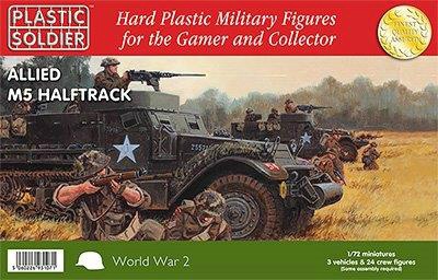WW2V20013 アメリカ M5 ハーフトラック|第二次大戦のAFVモデル|AFV