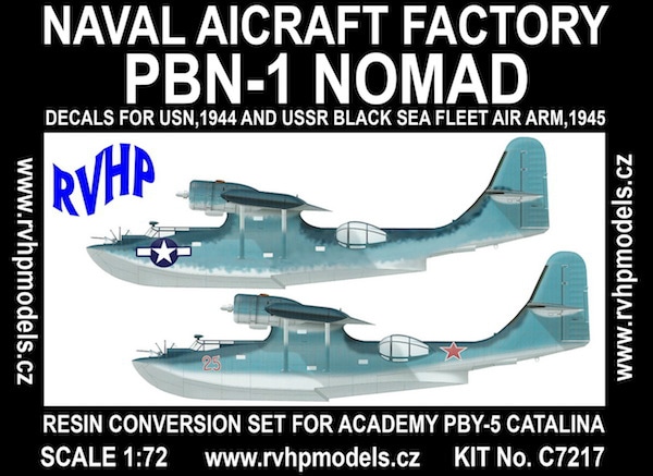 C7217 ネーバル・エアクラフト・ファクトリー PBN-1 ノマド コンバージョン アメリカ/ソビエト|第二次大戦の飛行機モデル|飛行機