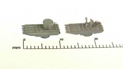 ZW7015U 米海軍 Mk.14/15 21インチ/533mm四連装魚雷発射管