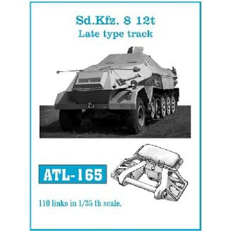 【在庫限り 再入荷予定無し】ATL-165 WWII 独 Sd.Kfz.8 12トンハーフトラック 後期型|AFV用パーツ|AFV
