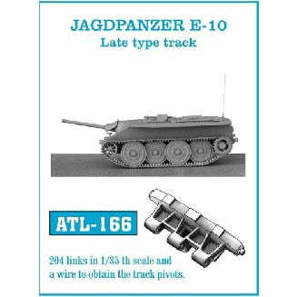 【在庫限り 再入荷予定無し】ATL-166 WWII 独 E-10駆逐戦車 後期型|AFV用パーツ|AFV