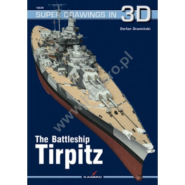 SUPER DRAWINGS IN 3D 16038 独 戦艦 ティルピッツ Tirpitz | カゲロウ