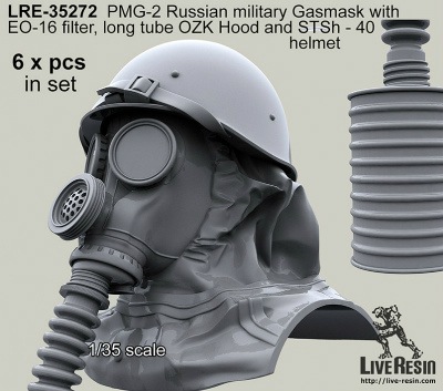 LRE-35272 PMG-2 Russian military Gasmask with EO-16 filter
