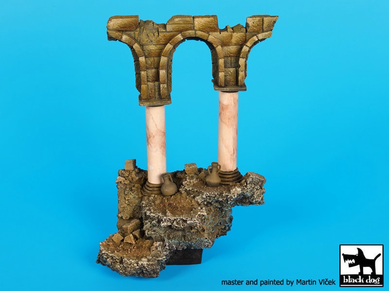 D35077 柱 ベース|建物／情景用パーツ|フィギュア