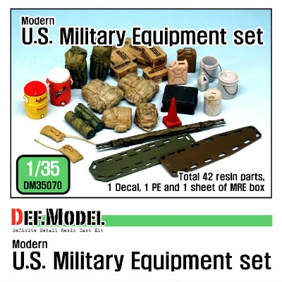 DM35070 現用米 陸軍装備品セット|AFV用パーツ|AFV