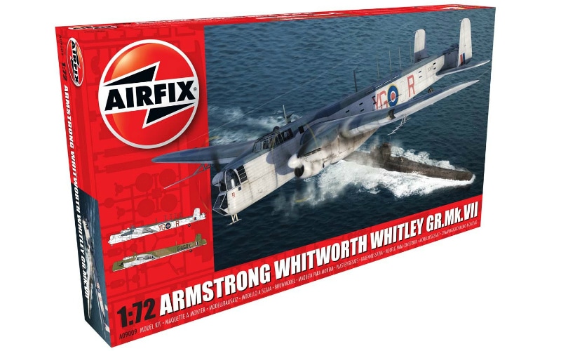 A09009 アームストロング ホイットワース ホイットレー GR.Mk.VII|第二次大戦の飛行機モデル|飛行機