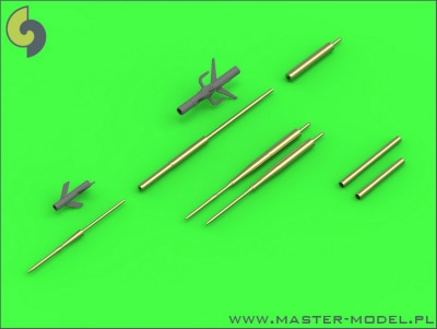AM48-122 スホーイ Su-17/20/22 フィッター ピトー管&機銃|飛行機用パーツ|飛行機