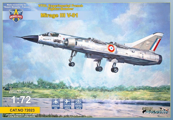 72023X ミラージュ III V-01 | モデルズビット MODELSVIT | 飛行機,大