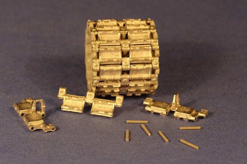MTL-35050 現用 露 T-80主力戦車/2S19ムスタ自走砲 連結可動履帯(金属製)|AFV用パーツ|AFV
