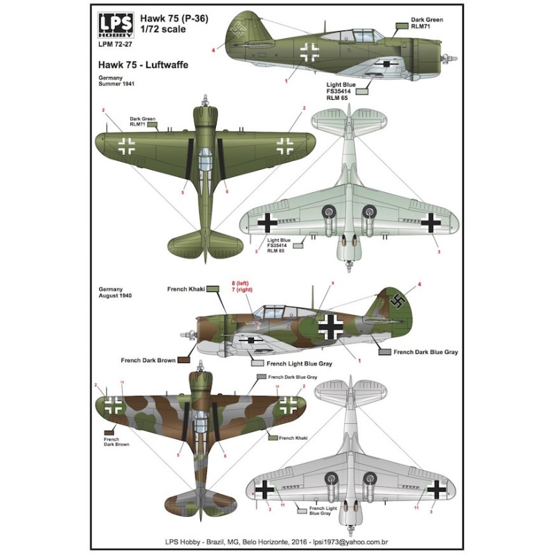 LPS HOBBY LPM72-27 �������� �ۡ��� 75(P-36) �ɥ��Ķ���