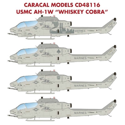 48116 アメリカ海兵隊 AH-1W ウィスキーコブラ | カラカルモデル