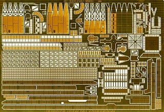 3568 ニミッツ級航空母艦 改装後用エッチングパーツ|艦船用パーツ|艦船