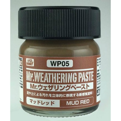 WP05 Mr.ウェザリングペースト マッドレッド|塗料|ツール＆マテリアル