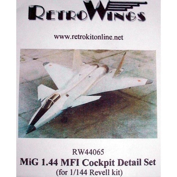 RW44065 MiG1.44 コクピットセット|飛行機用パーツ|飛行機