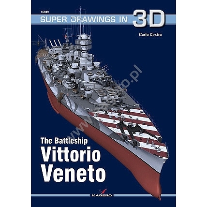 SUPER DRAWINGS IN 3D 16049 戦艦 ヴィットリオ・ヴェネト | カゲロウ