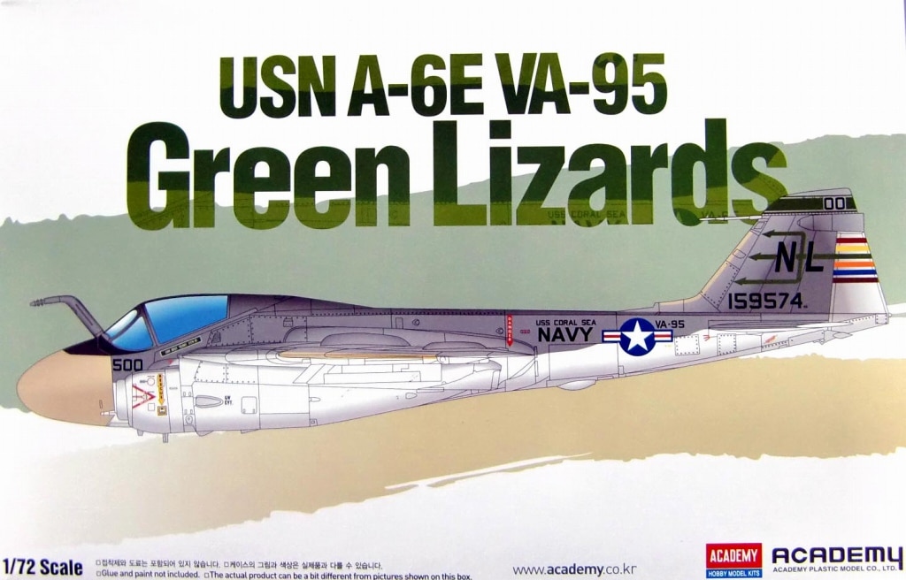12543 アメリカ海軍 A-6E VA-95 イントルーダー グリーン・リザーズ