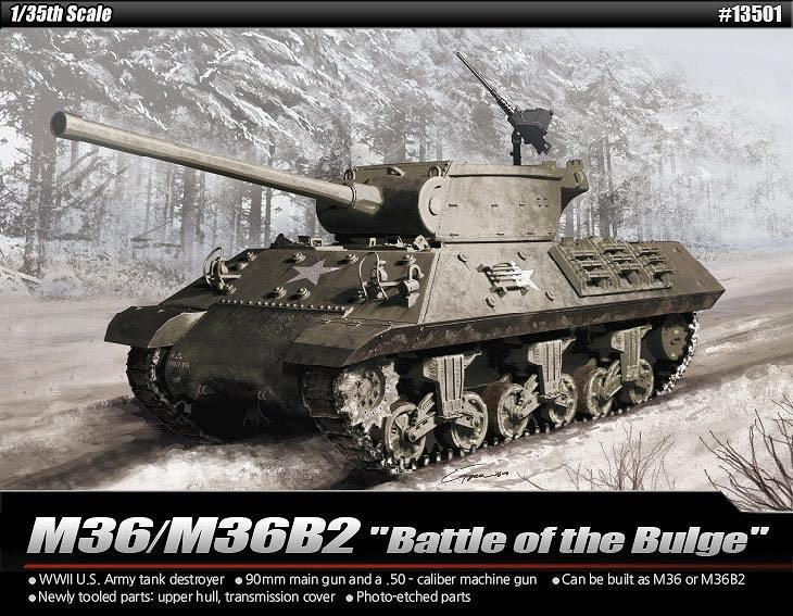 13501 M36/M36B2 ジャクソン バトル・オブ・ザ・バルジ|第二次大戦のAFVモデル|AFV