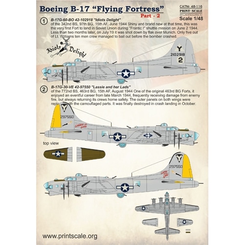 48116 �ܡ����� B-17 �ե饤�󥰥ե����ȥ쥹 Pt.2