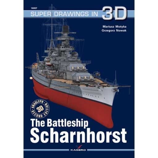 SUPER DRAWINGS IN 3D 16007 ドイツ海軍 戦艦 シャルンホルスト