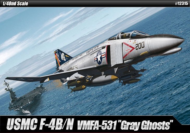 12315 アメリカ海兵隊 F-4B/N ファントムII VMFA-531 グレイゴースツ