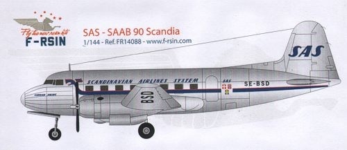 スカンジビア航空 モデルプレーン 1/200 50周年冊子 1996年 スカンジビア航空 モデルプレーン 1/200 50周年冊子 1996年