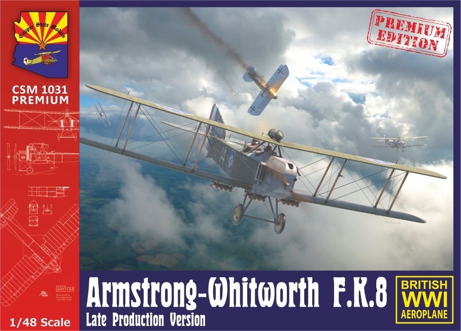 1031P アームストロング・ホイットワース F.K.8 後期型