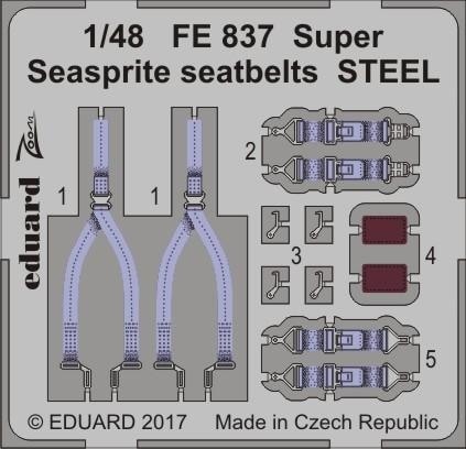 FE837 塗装済 SH-2G スーパーシースプライト シートベルト