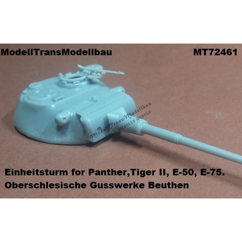 MT72461 ドイツ パンター ティーガーII E-50/75用試作砲塔 | モデル
