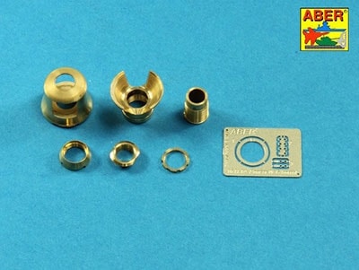 16L16 独 IV号戦車G型＆III号突撃砲F型用初期型マズルブレーキ|AFV用パーツ|AFV