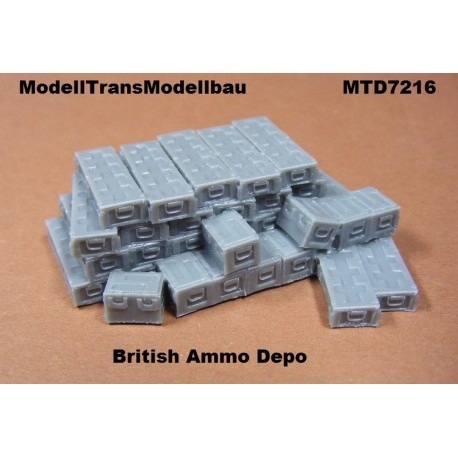 MTD7216 イギリス 弾薬箱|AFV用パーツ|AFV