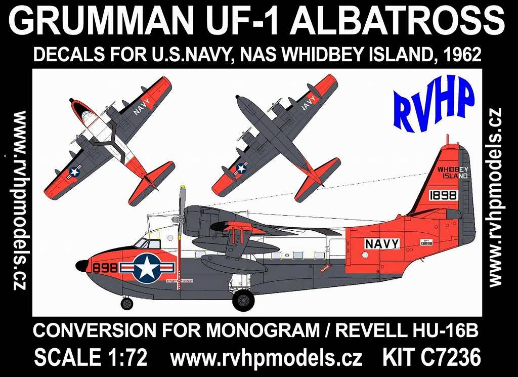 C7236 グラマン UF-1 アルバトロス アメリカ海軍 コンバージョンセット