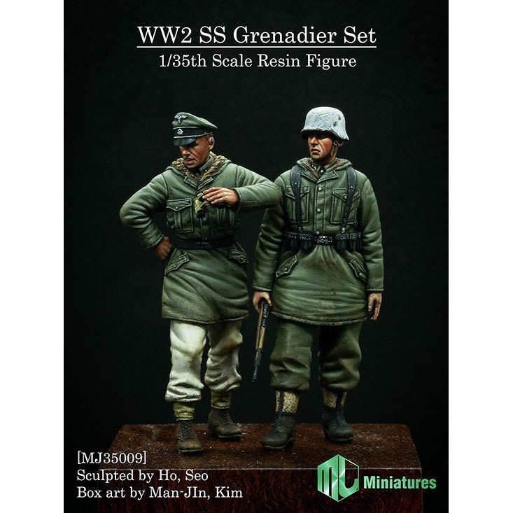 MJ35009 WWII 独 武装親衛隊擲弾兵セット(2体セット)冬季防寒服 | MJ