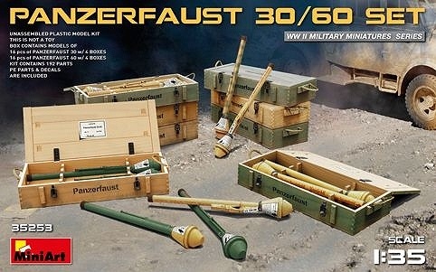 35253 パンツァーファウスト　30/60セット|AFV用パーツ|AFV