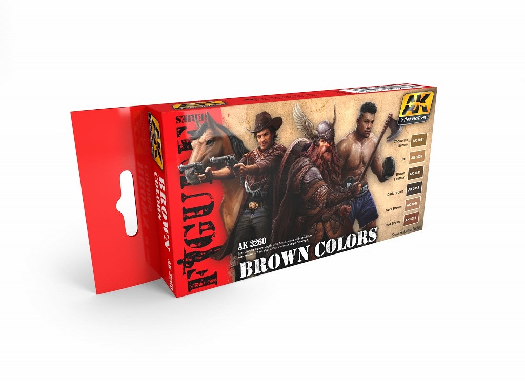 AK3260 ブラウンカラーズ | AKインタラクティブ AK interactive
