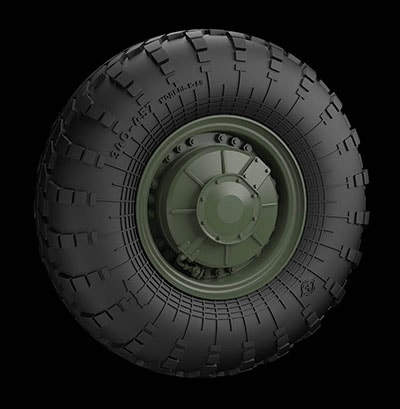 RE35-442 露 BTR-60装甲車用タイヤホイール|AFV用パーツ|AFV