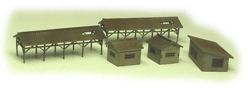 C-14 帝国海軍工廠 八号建屋群|建物／情景用パーツ|フィギュア