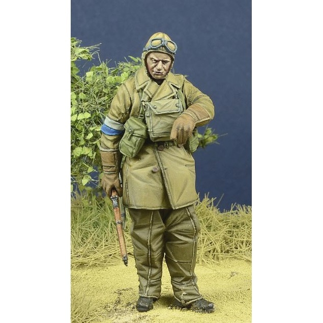 DD35092 WWII 英 バイク伝令兵 フランス1940 | Dデイ ミニチュア