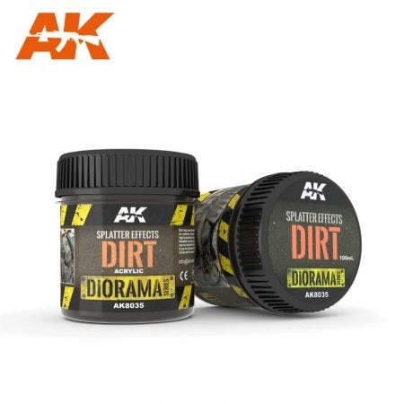 AK8035 スプラッターエフェクト・ダート[水性アクリル系]|塗料|ツール＆マテリアル