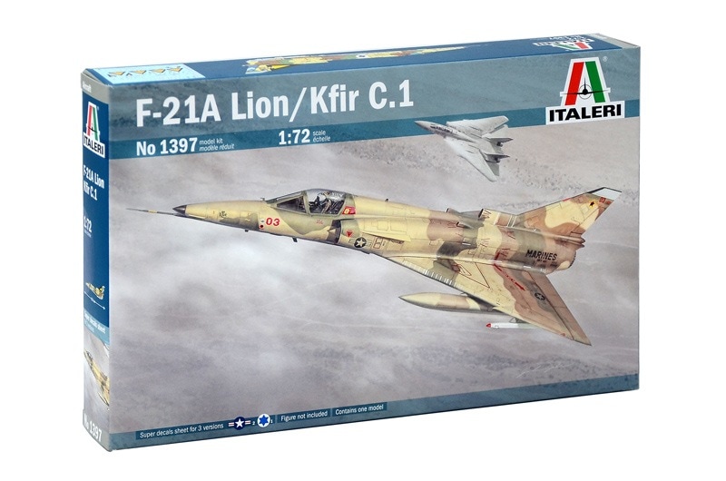 1397 F-21A ライオン/クフィル C.1 | イタレリ ITALERI | 飛行機