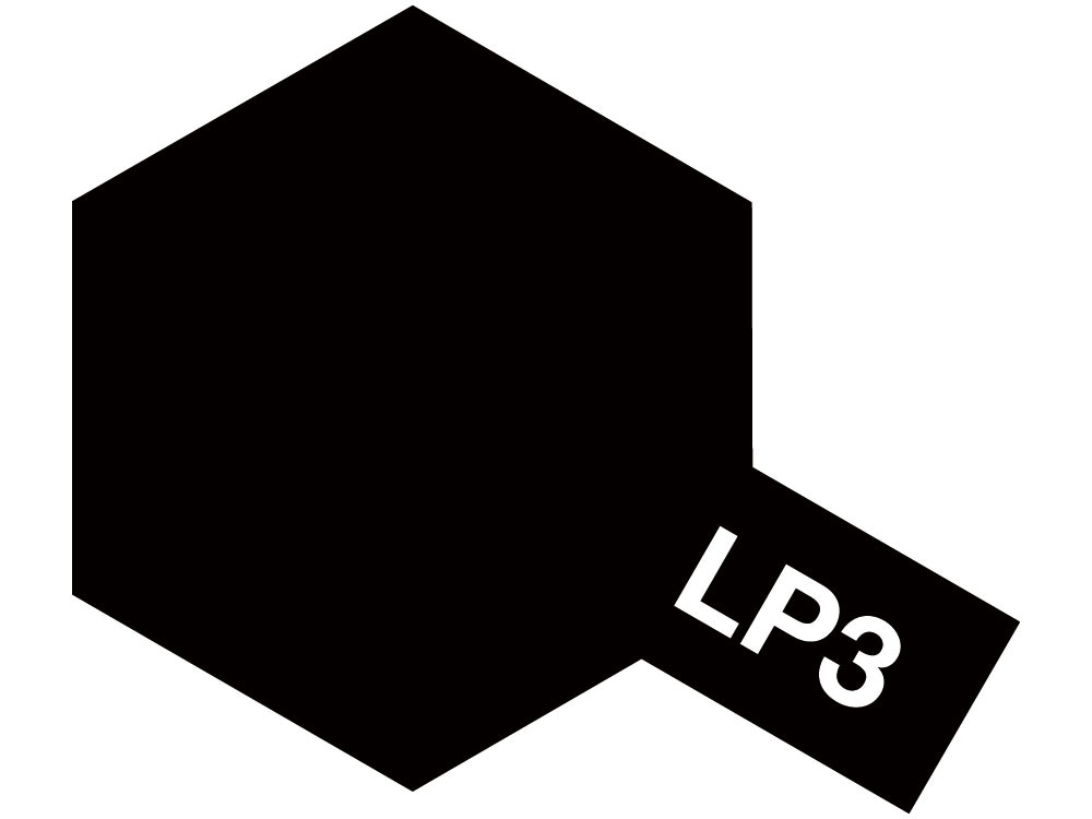 タミヤカラー ラッカー塗料 LP-3 フラットブラック | タミヤ TAMIYA