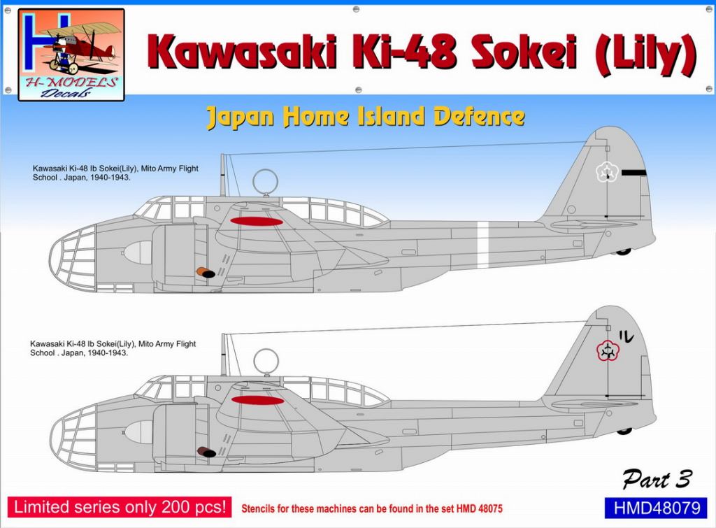 HMD48083 九九式双発軽爆撃機 ｢ニューギニア上空パート2｣ (2機分) | H