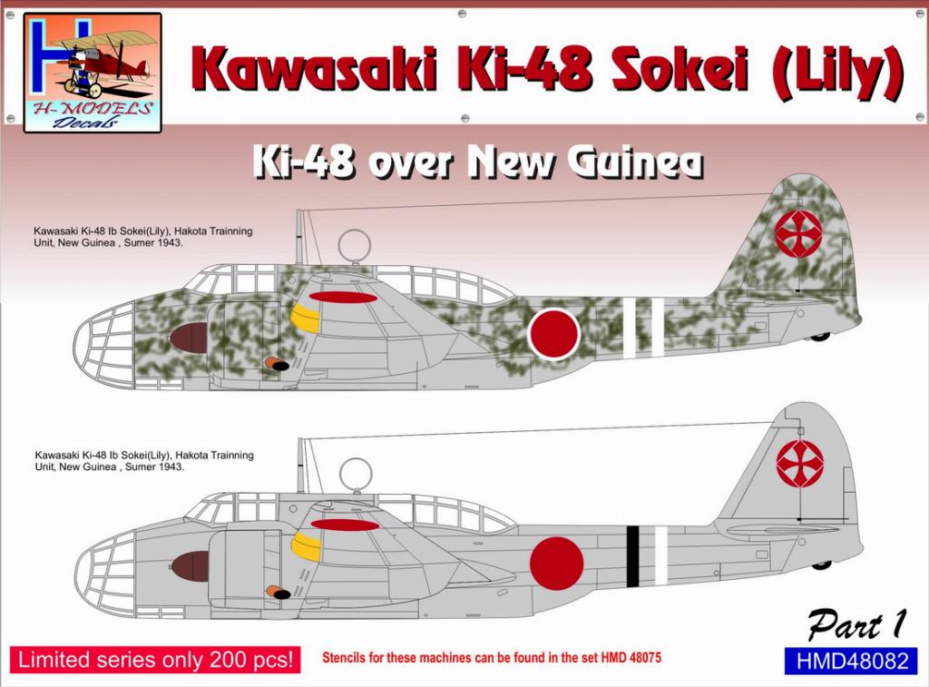 HMD48082 九九式双発軽爆撃機 ｢ニューギニア上空パート1｣ (2機分) | H